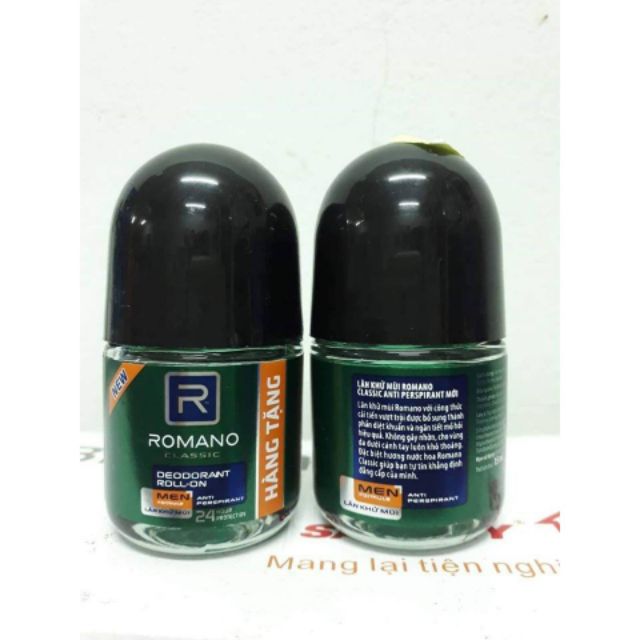 Lăn Khử Mùi Romano 20ml