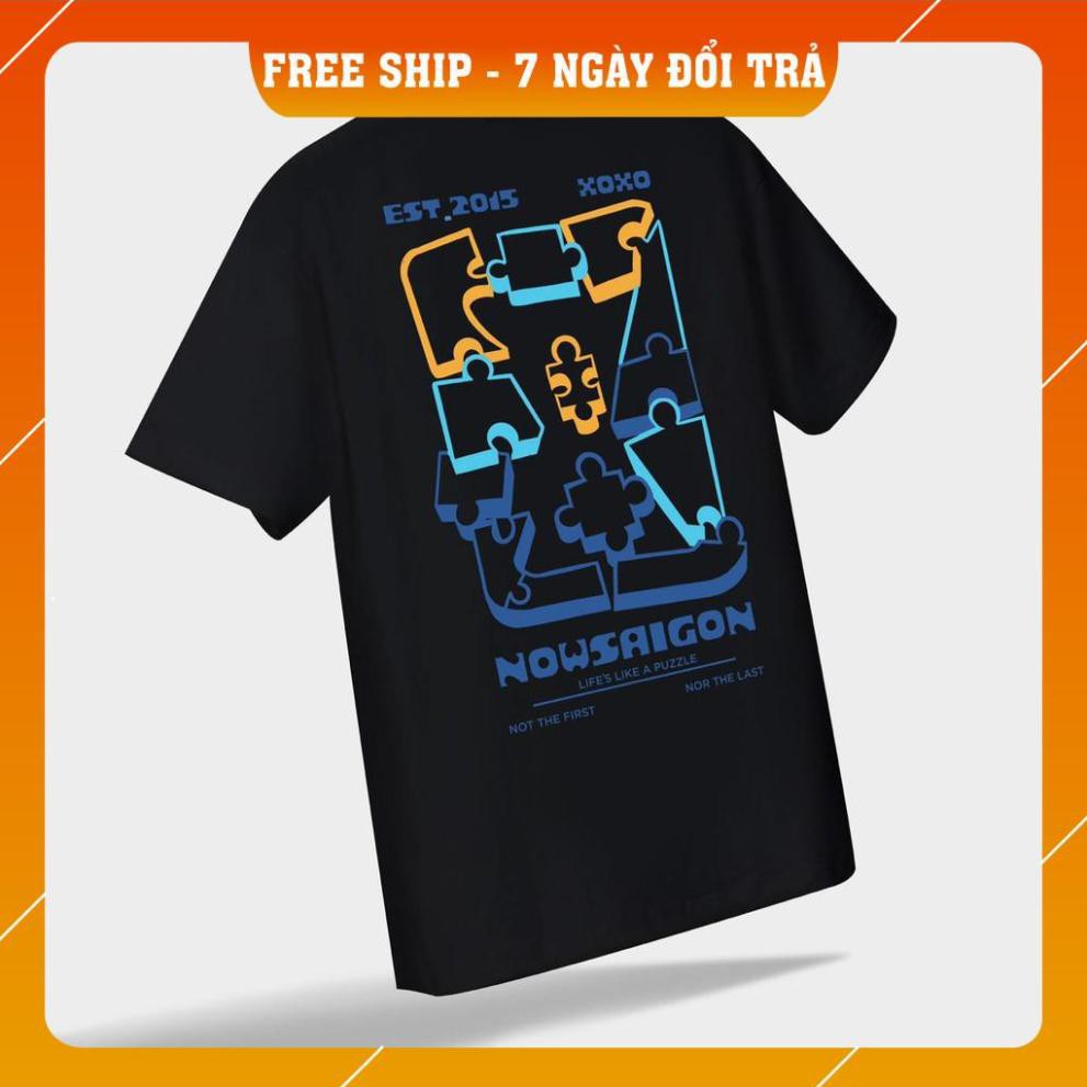 áo thun tay lỡ form rộng nam nữ now sài gòn full tag | BigBuy360 - bigbuy360.vn