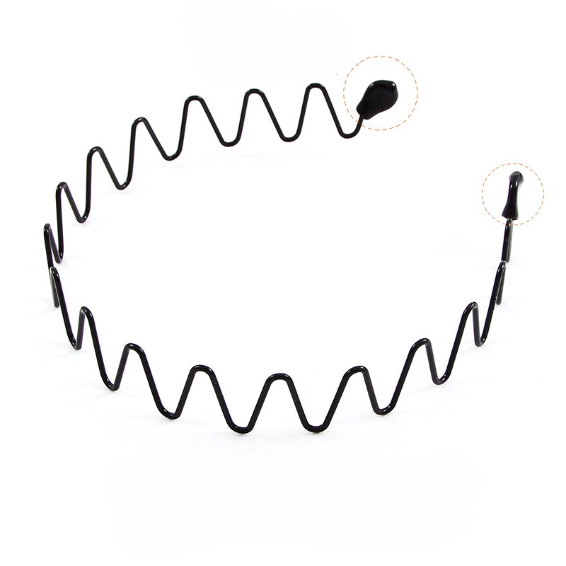 Cài Tóc Nam Nữ Bờm Kim Loại Đơn Giản Cá Tính