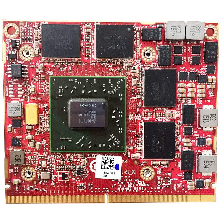 CARD MÀN HÌNH RỜI AMD FIREPRO M5100 2GB DDR5 128 BIT HỖ TRỢ TRÊN CÁC DÒNG LAPTOP DELL M4600-M6600-M4700-M6700-M4800-M680