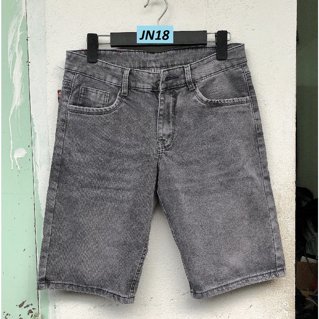 Quần jeans short nam co giãn có nhiều size JN18