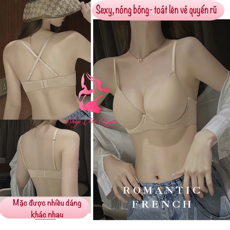 Áo ngực có gọng mút mỏng , áo lót mặc áo dài basic nhẹ nhàng nâng ngực chống xệ