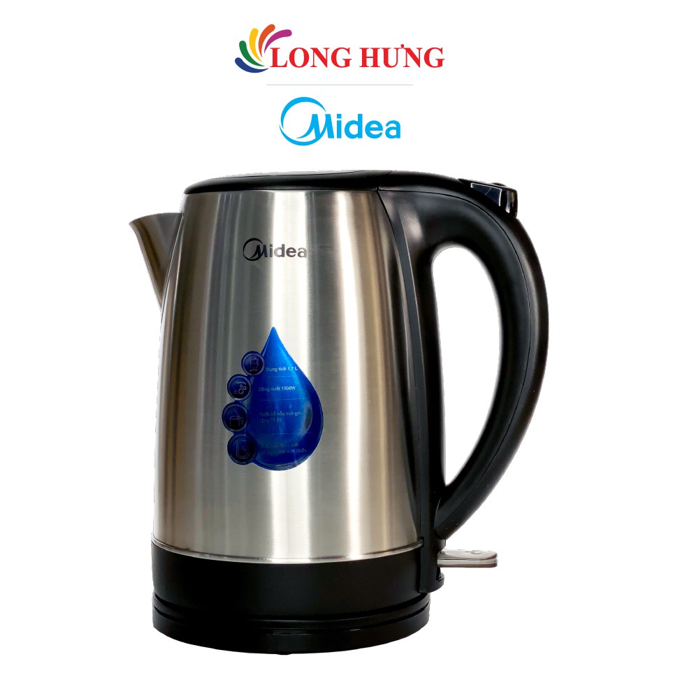 Bình đun siêu tốc Midea 1.7 lít MK-17SE - Hàng chính hãng