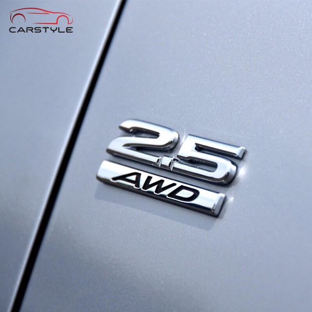 Logo Kim Loại AWD 2.0 2.5 Cho Xe Hơi Mazda CX4 CX5 CX9 Mazda 3 Mazda 6