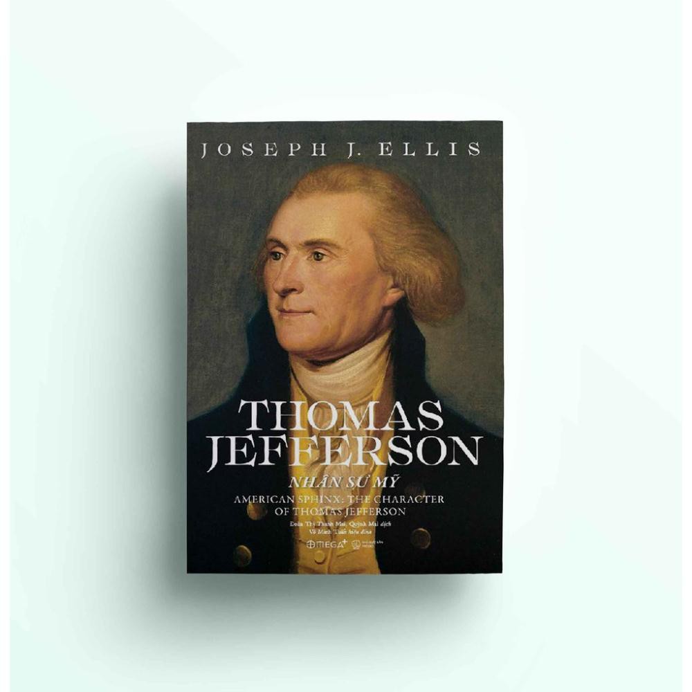 Sách - Thomas Jefferson - Nhân sư Mỹ Kèm Bookmark