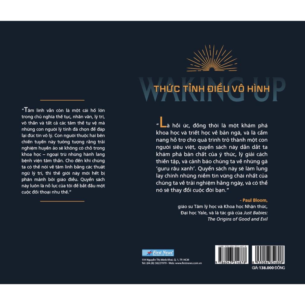 Sách - Thức Tỉnh Điều Vô Hình - Waking Up - First News