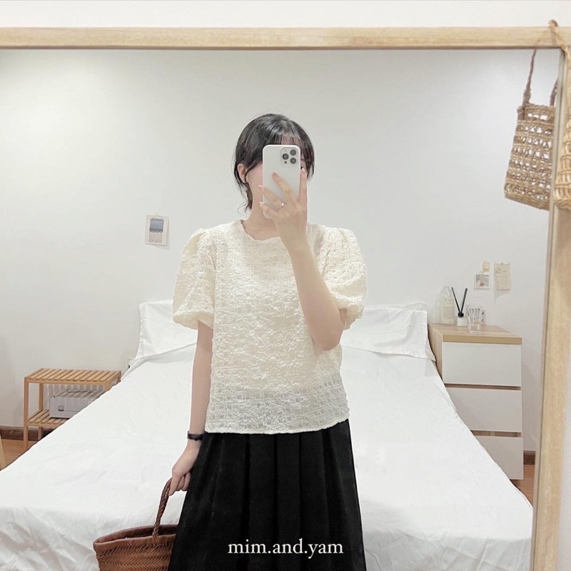 Áo nhún tay bồng