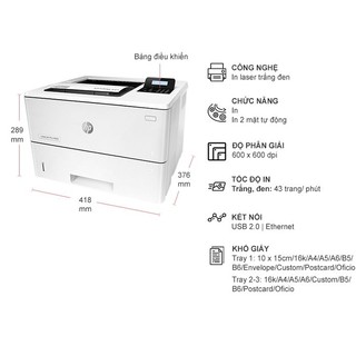 Máy in Laser HP LaserJet Pro M501dn