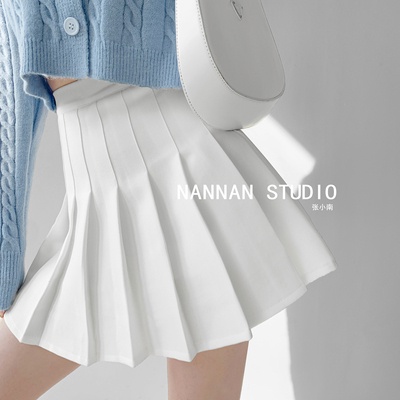 Chân váy SUXI dáng chữ A lưng cao xếp ly thời trang mùa hè xinh xắn dành cho nữ