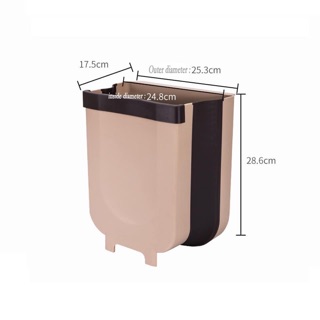 THÙNG RÁC GẤP GỌN MẪU MỚI 2019