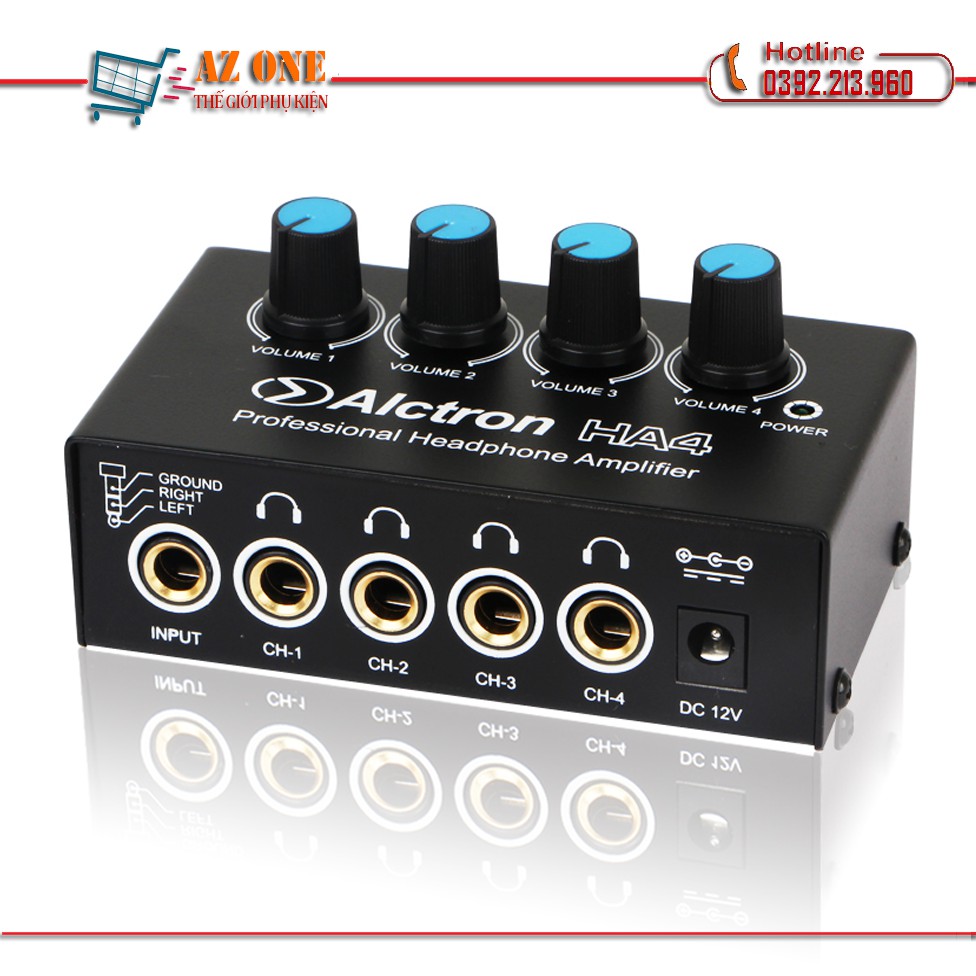 Bộ Chia Tai Nghe 4 Cổng Alctron HA4