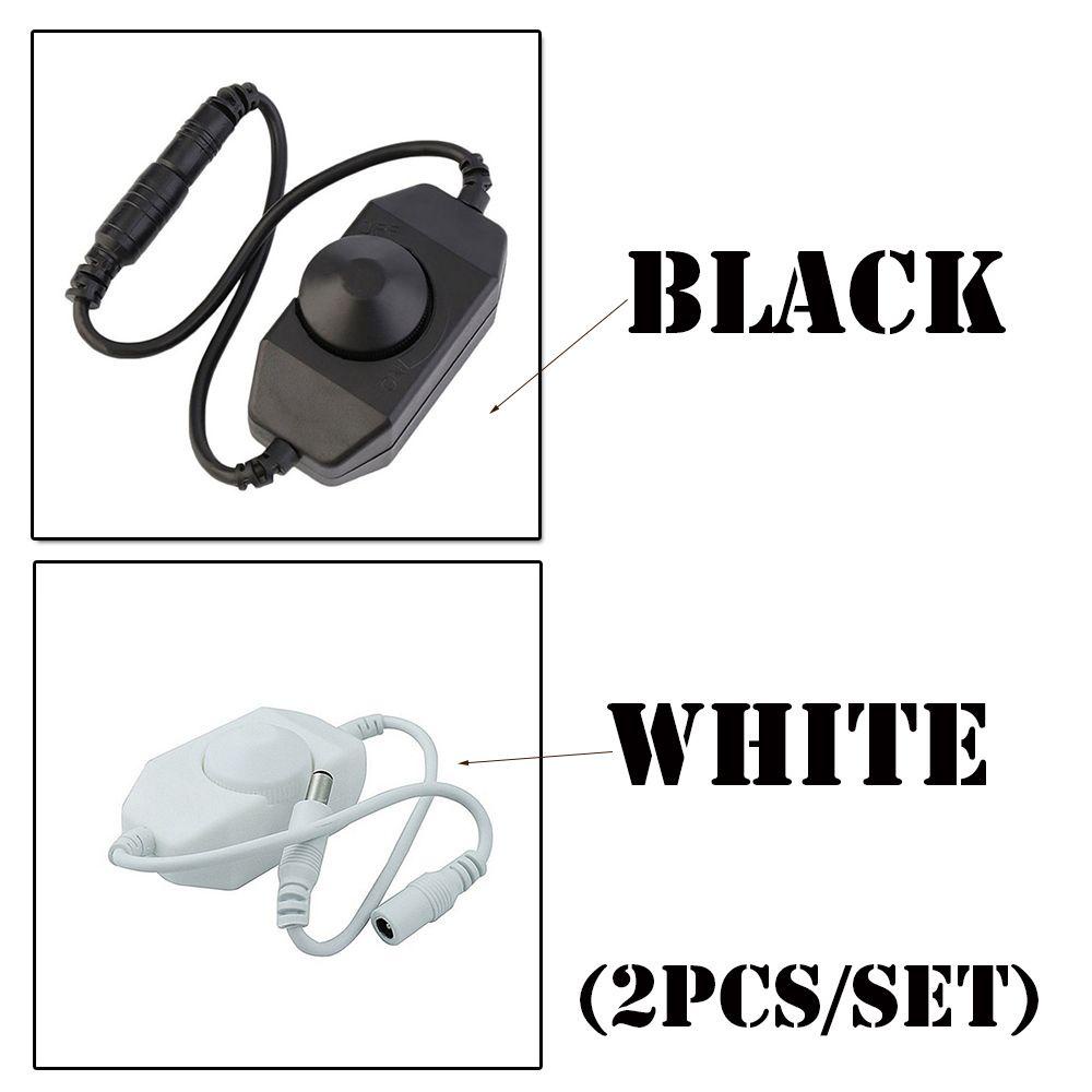 LAKAMIER Công TắC ĐiềU ChỉNh Độ SáNg ĐèN LED 12V - MàU Đen /