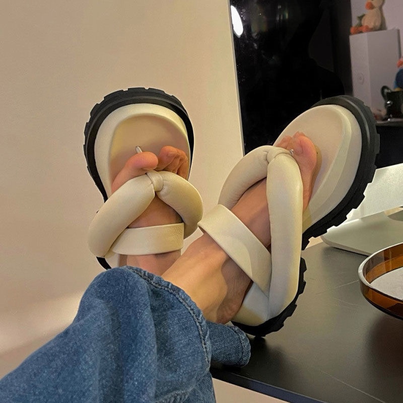 Dép Tông Bản To Đế Dày