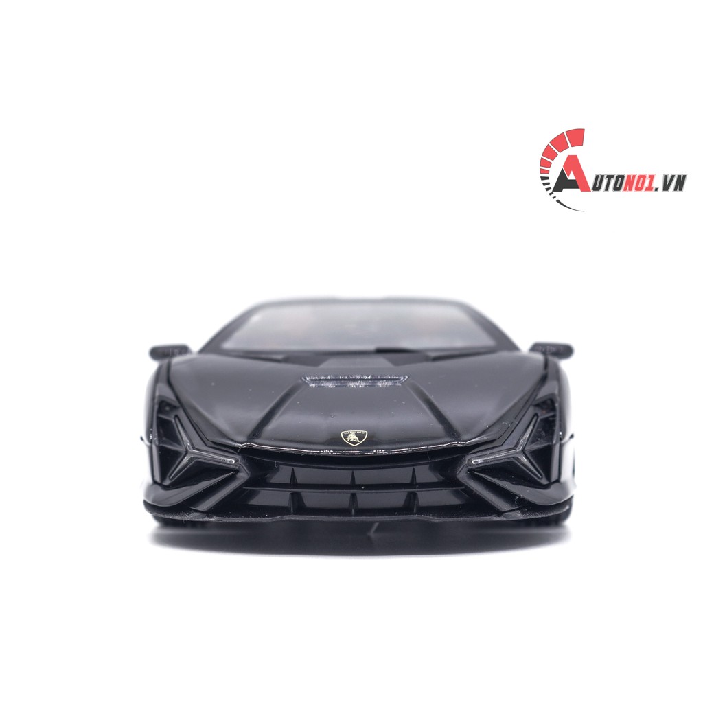 MÔ HÌNH XE LAMBORGHINI SIAN FKP 37 BLACK 1:24 CHE ZHI 7557