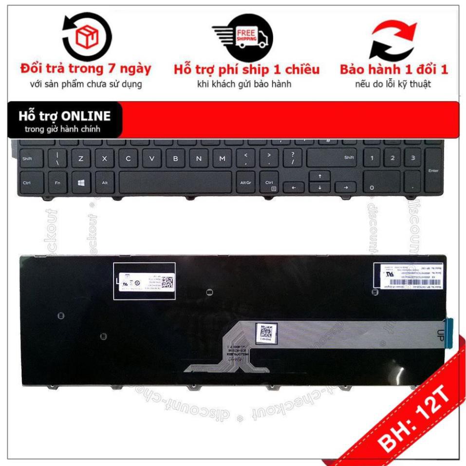 Bàn phím laptop Dell Inspiron 15 3552 3555 3565 3567 5559 5566 3558 3541 7559 5100
