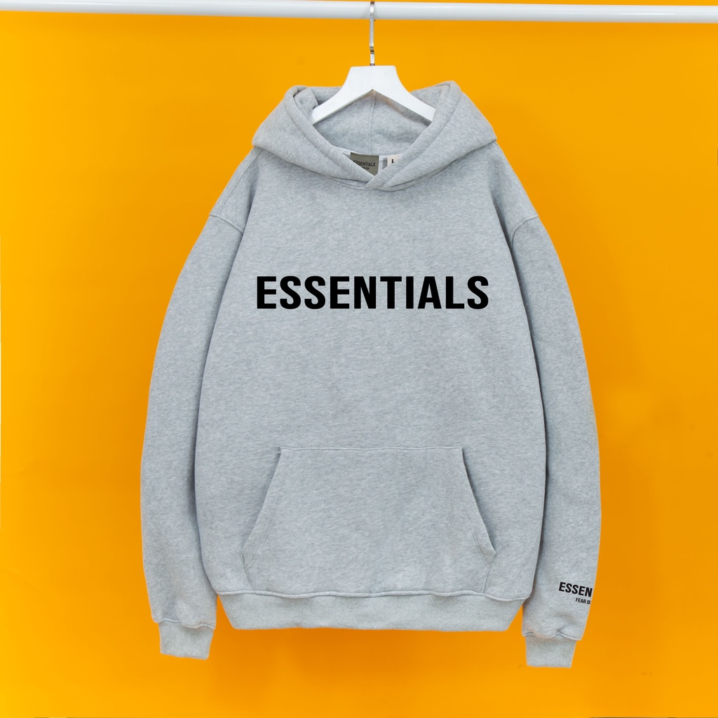 Áo nỉ hoodie Essentials In cao su nổi Hogoto shop , áo nỉ bông unisex nam nữ | WebRaoVat - webraovat.net.vn