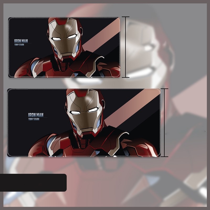 Miếng lót chuột, pad chuột cỡ lớn họa tiết Marvel, Spider Man cỡ 80x30, 90x40 Siêu bền, hàng mới chính hãng Big Cat