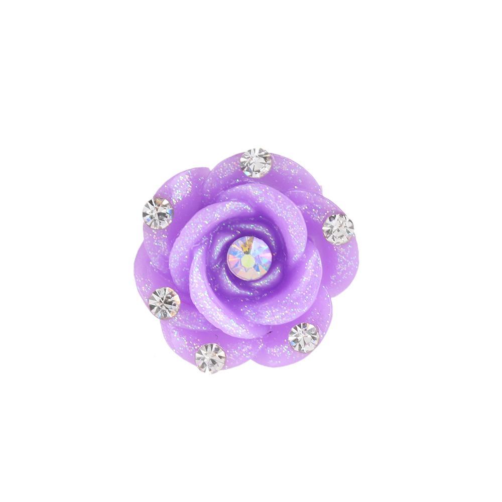 Bộ 20 Kẹp Tóc Hình Hoa Hồng Dễ Thương|Kẹp Tóc Cô Dâu Đính Đá Sang Trọng