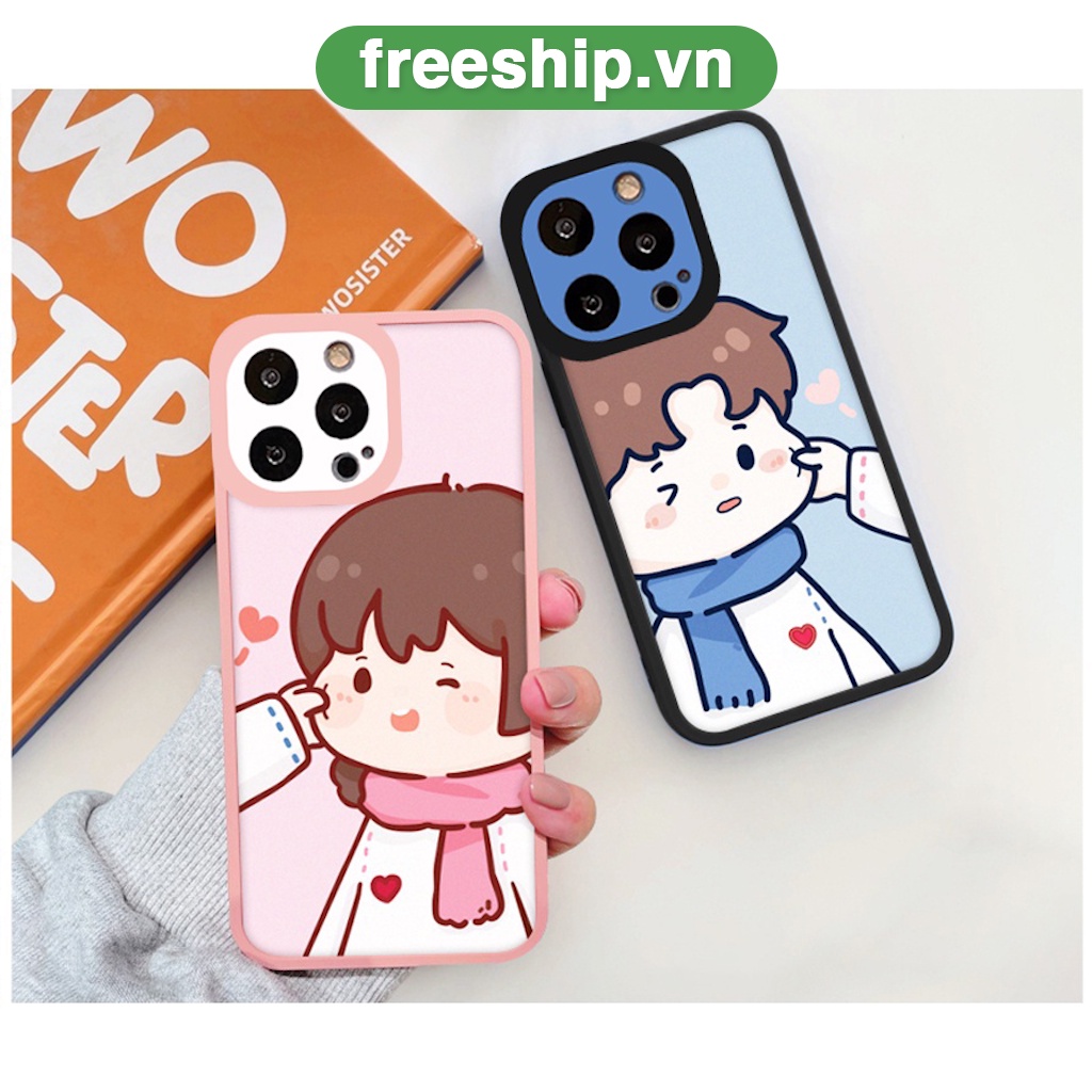 Ốp lưng iphone cạnh vuông lỗ camera bẹo má 6s/6splus/7/7plus/8/8plus/x/xr/xs/11/12/13/pro/max/plus/promax