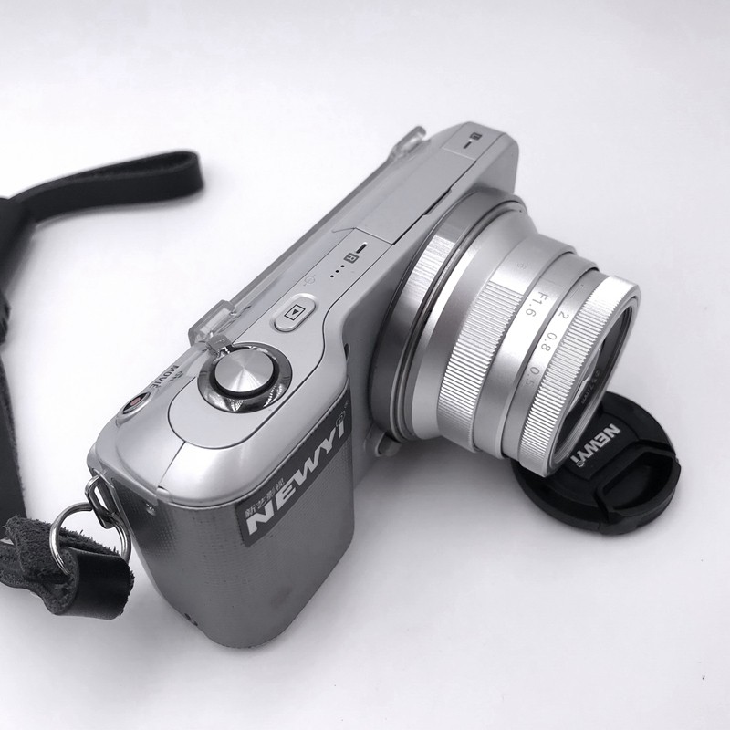 Ống Kính Lấy Nét Tay 35mm F / 1.6 Cho Sony E-Mount Camera A6500 / 5100 Nex5