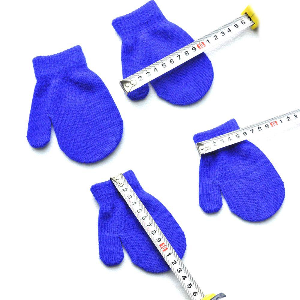 Găng Tay Đan Len Dày Dặn Giữ Ấm Mùa Đông Cho Bé 1-4 Tuổi