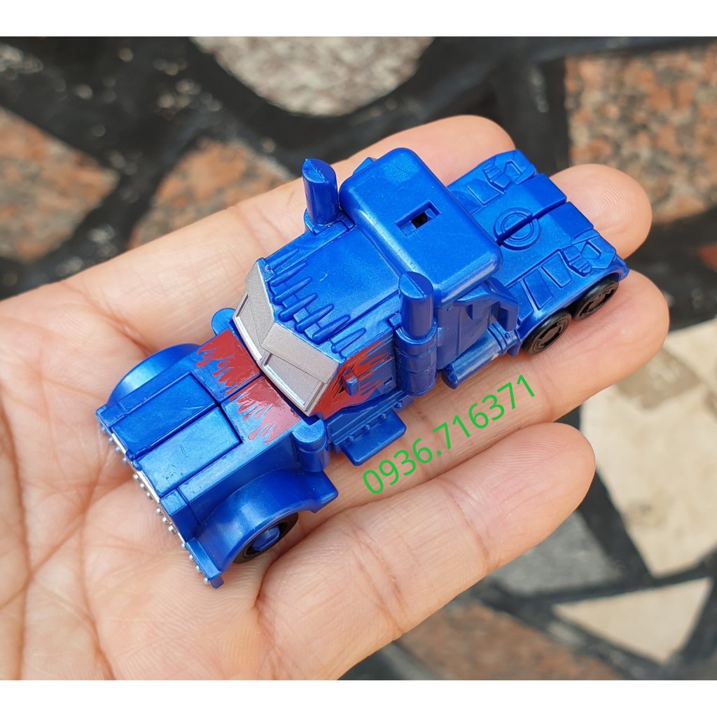 Robot Mini Transformers Optimus Prime cao 7cm hàng Hasbro