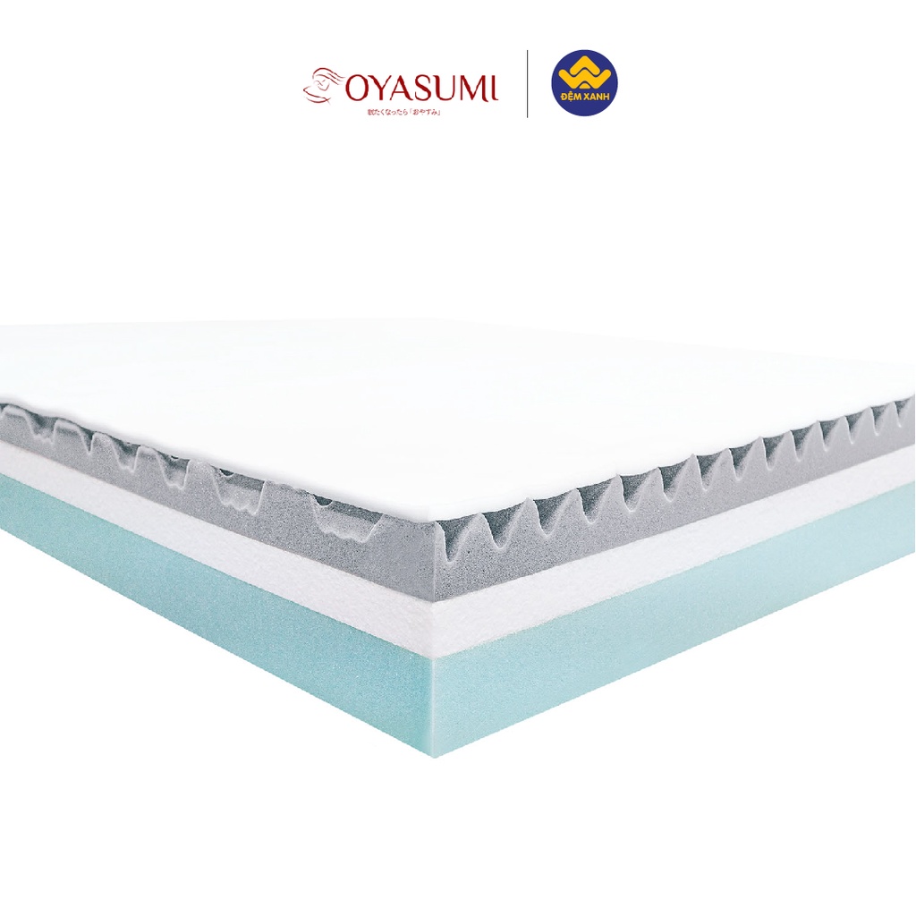 Đệm Foam Nhật Bản Oyasumi 7 Zone