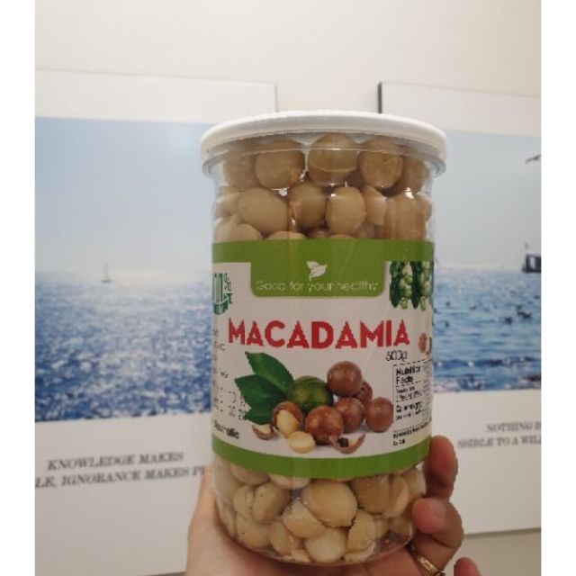 Nhân hạt mắc ca Úc loại 1 (gói 500gr)