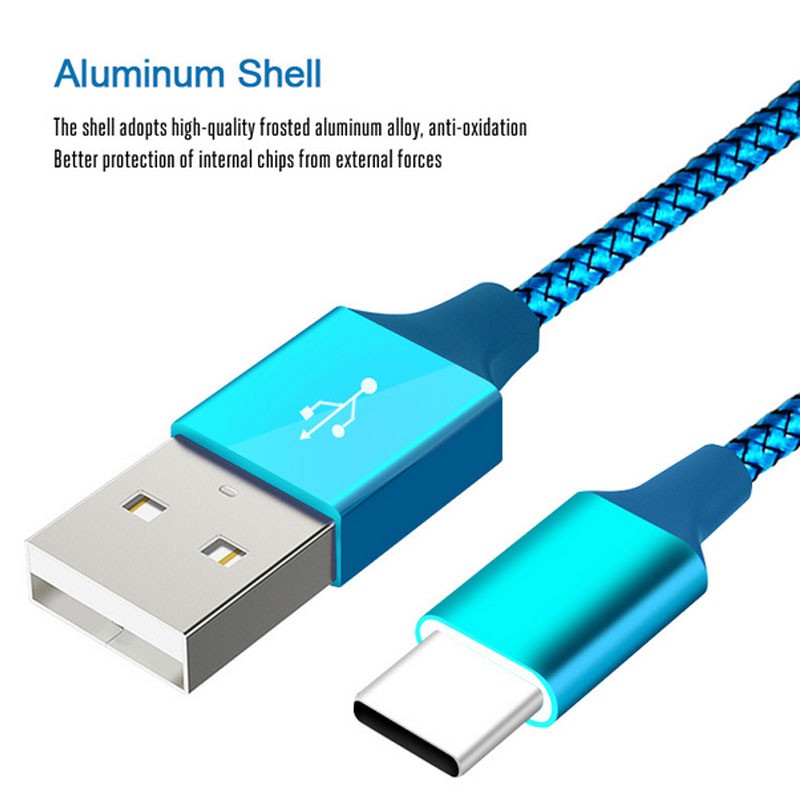 Cáp sạc truyền dữ liệu USB loại C cho điện thoại di động