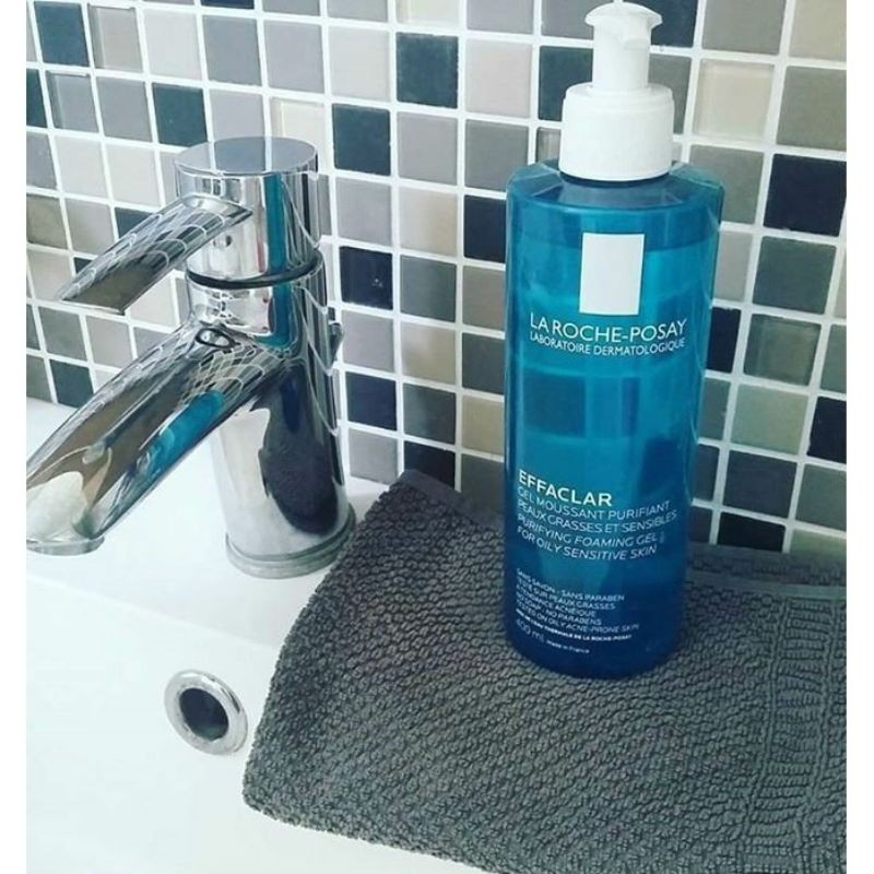Gel rửa mặt tạo bọt làm sạch dành cho da dầu nhạy cảm La Roche-Posay Effaclar Foaming | BigBuy360 - bigbuy360.vn