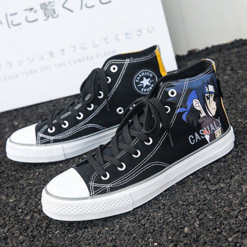 One Piece Breathable Trend Anime All-match Anime Graffiti giày nam | BigBuy360 - bigbuy360.vn