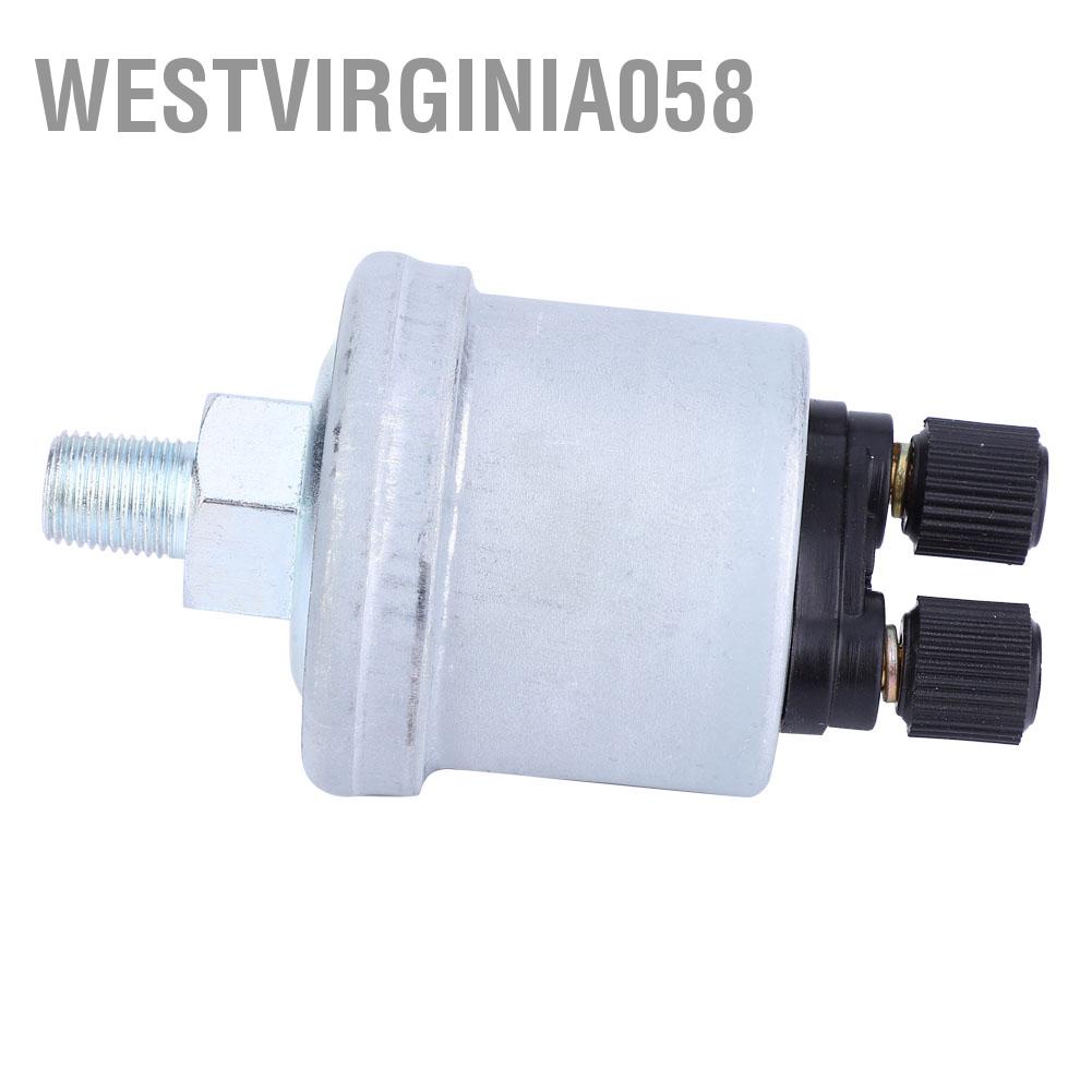 Cảm Biến Áp Suất Dầu Westvirginia058 1 / 8-27 NPTF 0-10 Chuyên Dụng Cho VDO