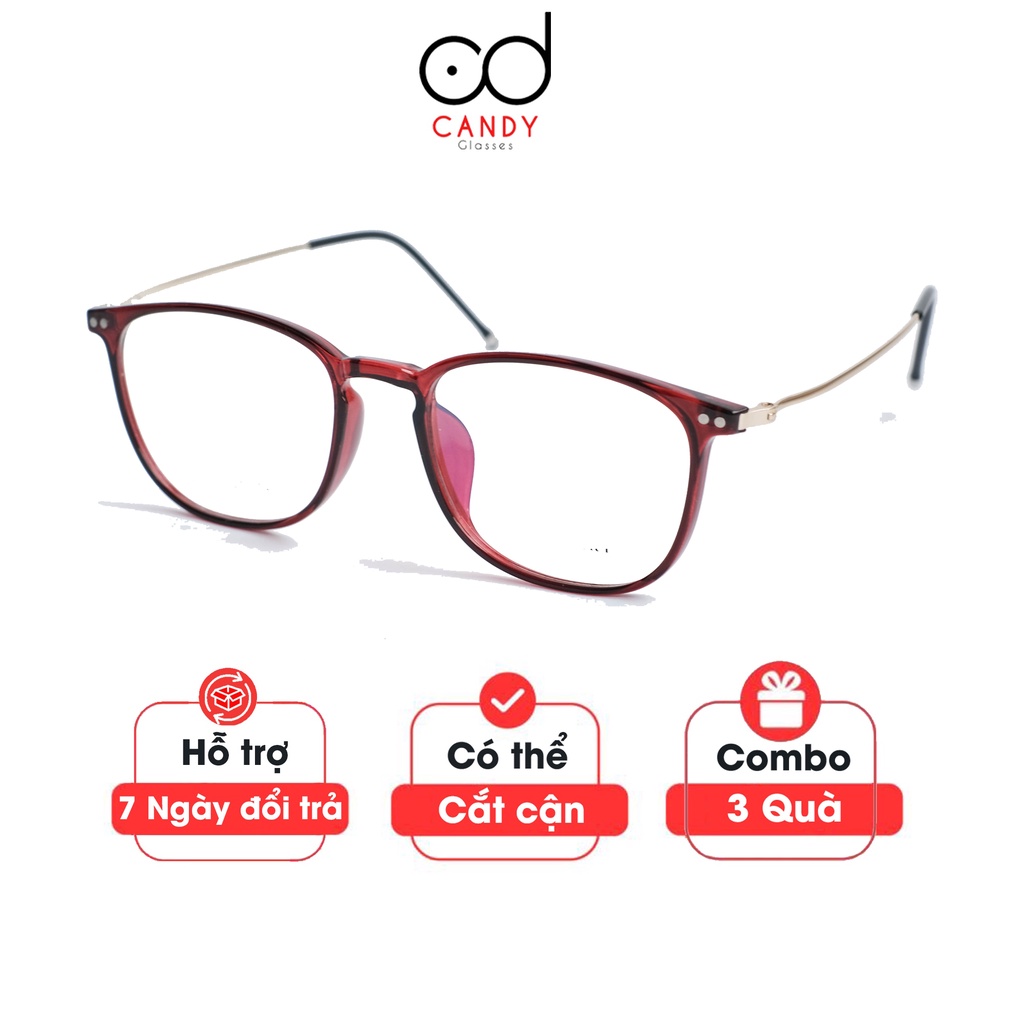 Gọng kính cận tròn cao cấp 1210 – Tiệm kính Candy