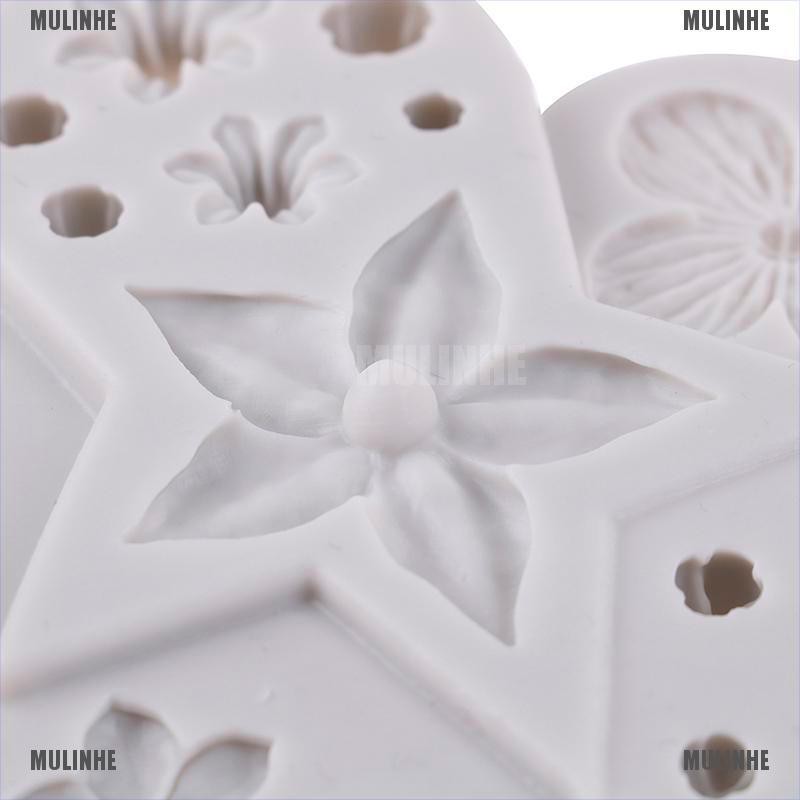 Khuôn silicone Tạo Hình Hoa Trang Trí Bánh