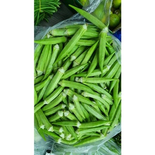 Đậu bắp tươi 25k/kg