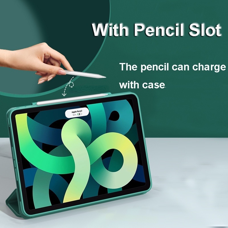 Hexu 720° Ốp Máy Tính Bảng Từ Tính Có Thể Gấp Gọn Cho IPad Pro 11 2021 Air5 Air4 10.9 7th 8th 9th Gen 10.2 Mini6 2022 2020