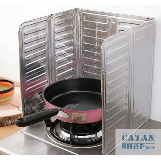 Tấm chắn dầu mỡ làm từ hợp kim nhôm cao cấp , tấm chắn dầu bắn không bắt lửa an toàn cho người sử dụng GD493-TamChDau