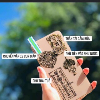 Dán điện thoại cầu bình an sức khỏe may mắn tài lộc...dùng để trang trí điện thoại hoặc bỏ ví MiibooShi 92145709701