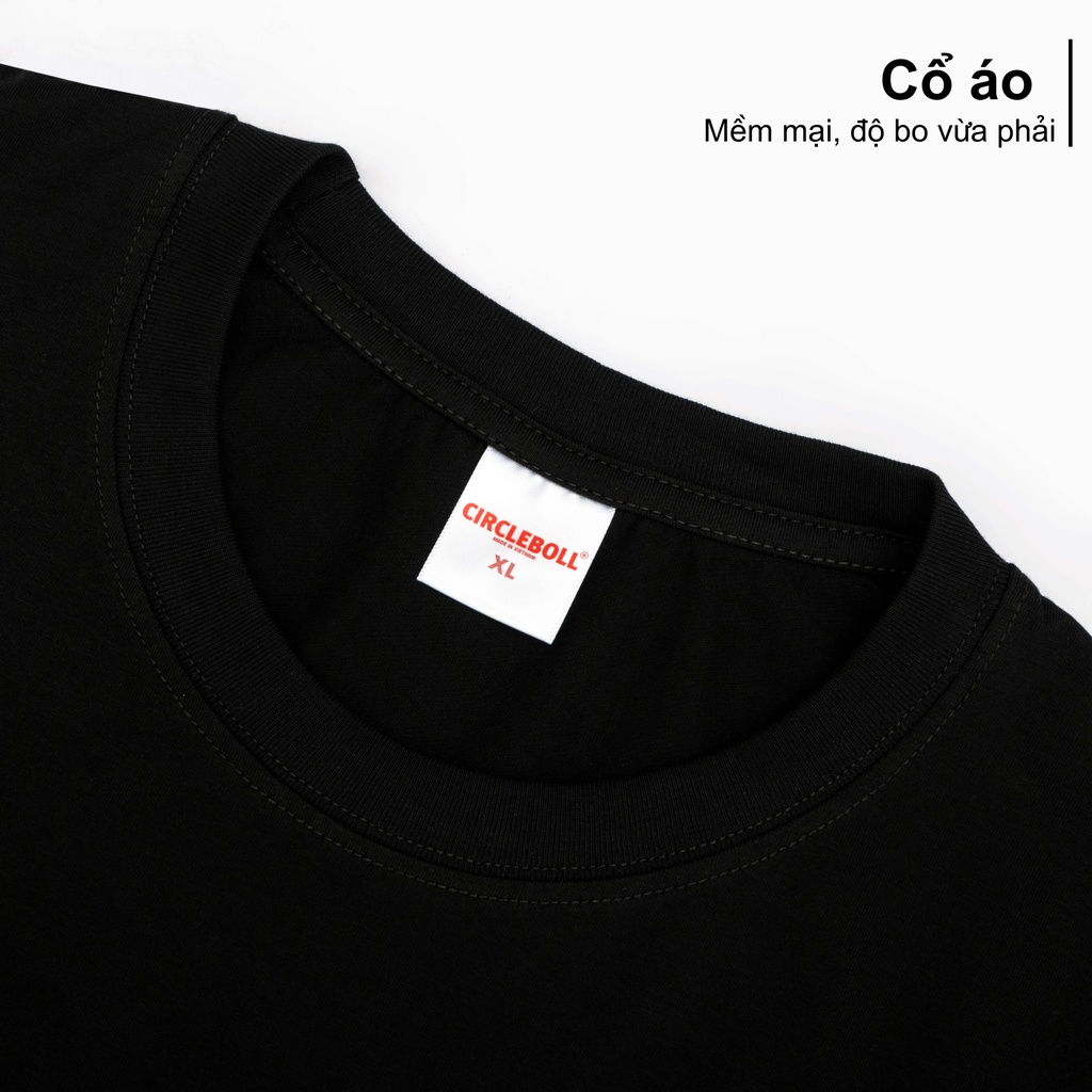 Áo Thun Nam Nữ Unisex 100% Cotton Circleboll Bulldog Tee
