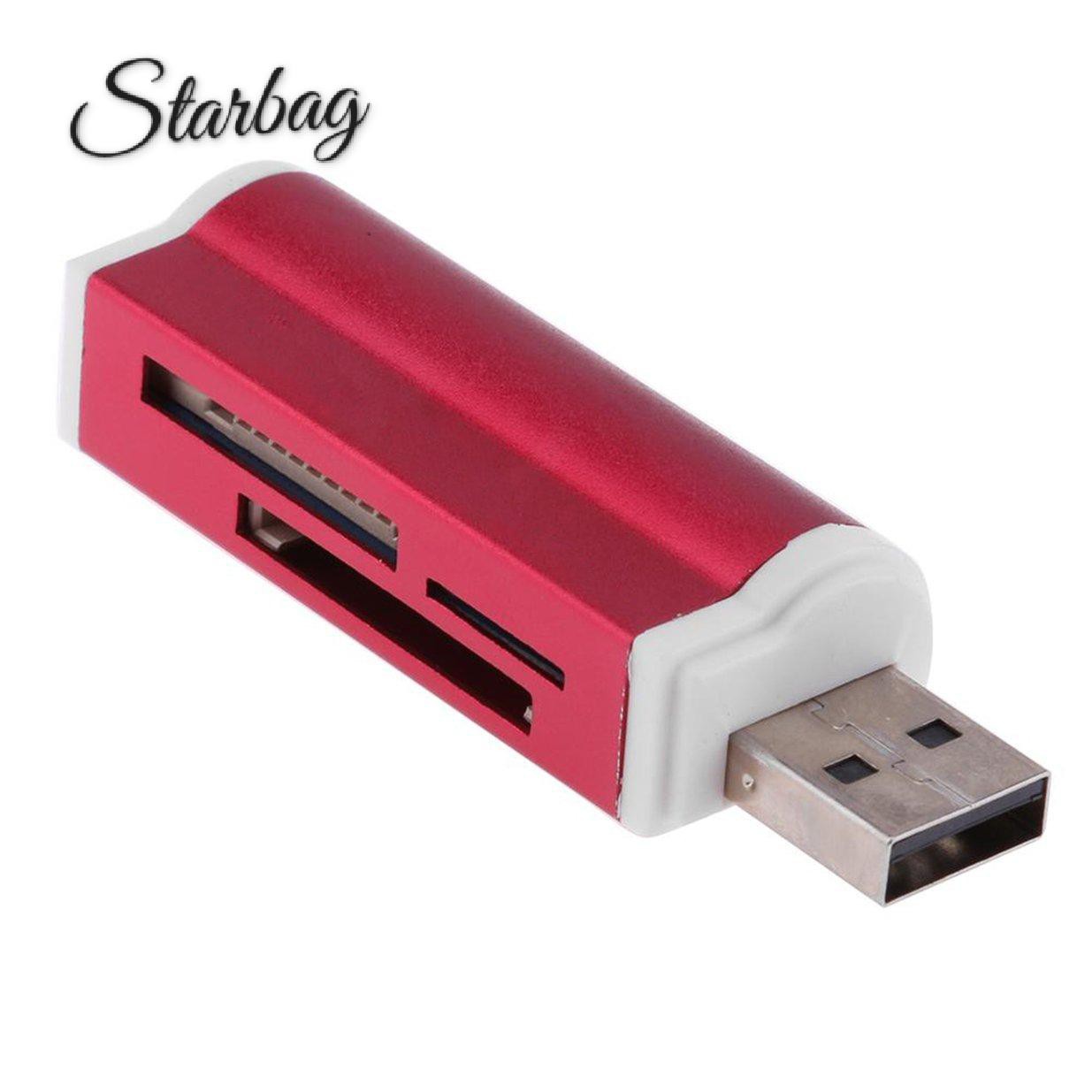 Đầu Đọc Thẻ Nhớ Đa Năng Usb 2.0 Bằng Hợp Kim Nhôm | BigBuy360 - bigbuy360.vn