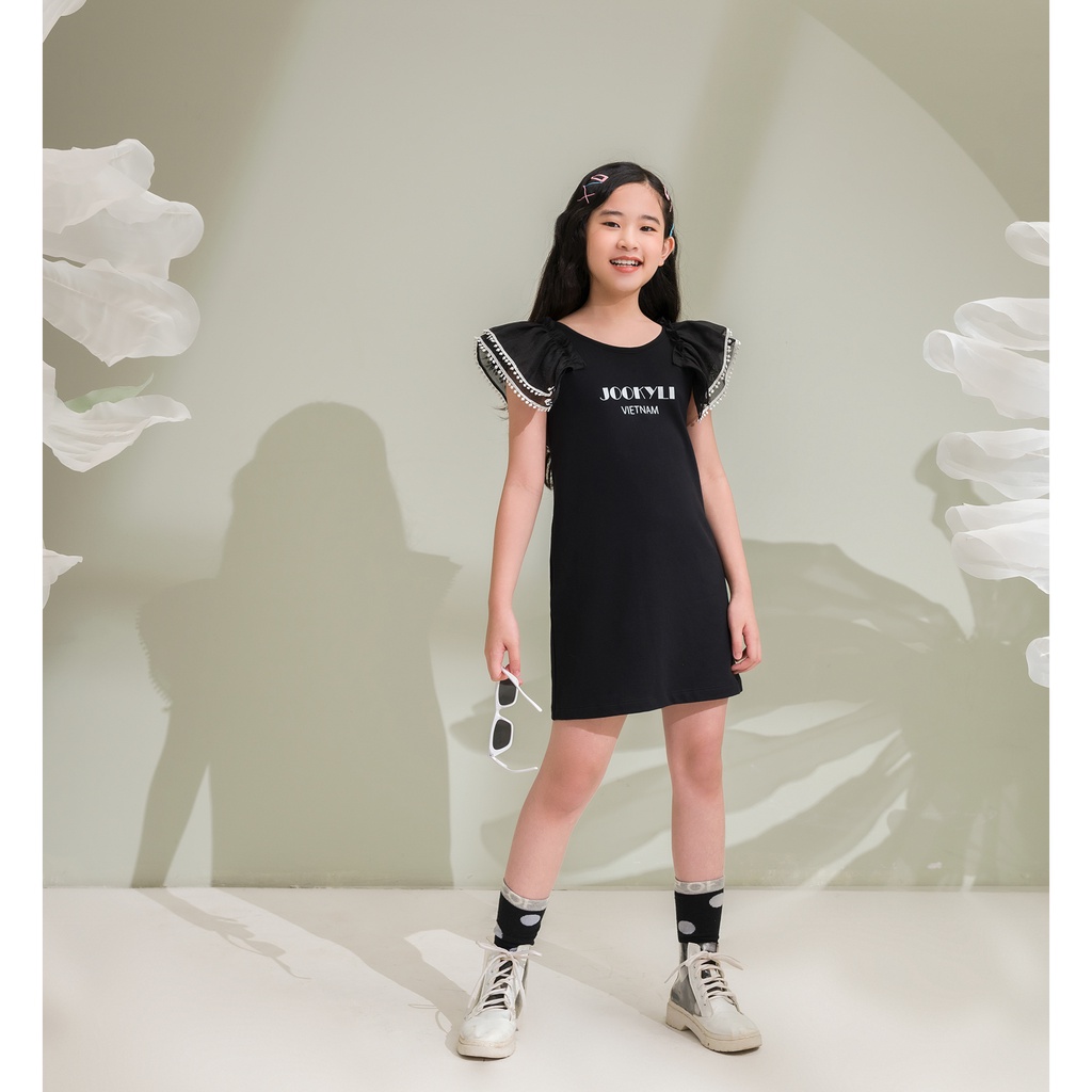 Đầm JOOKYLI bé gái màu đen 47G0943