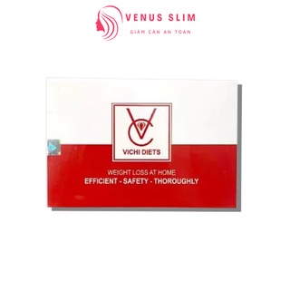 Giảm cân cấp tốc vichi diets, viên giảm cân giúp giảm mỡ bụng chính hãng, tặng 1 ống vitc siết eo - venus slim