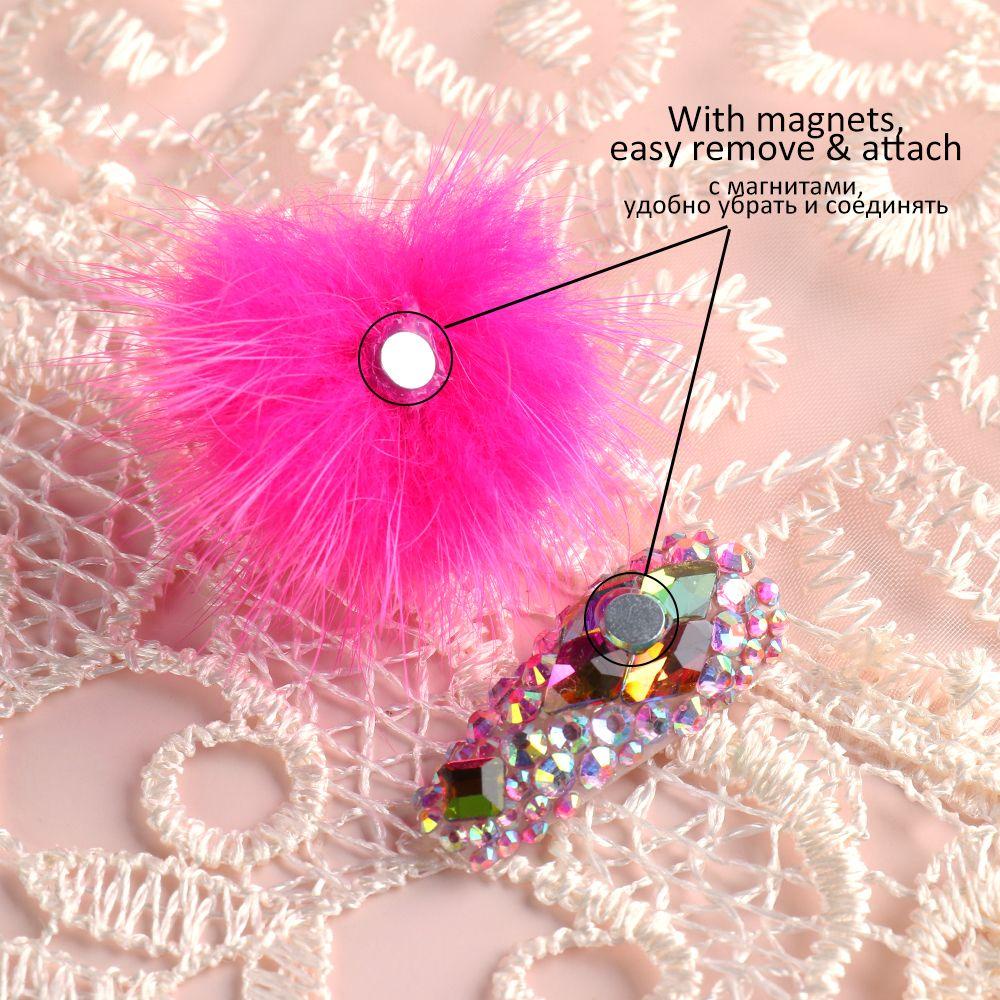 Set 10 Quả Bóng Nam Châm Trang Trí Móng Tay Dễ Thương