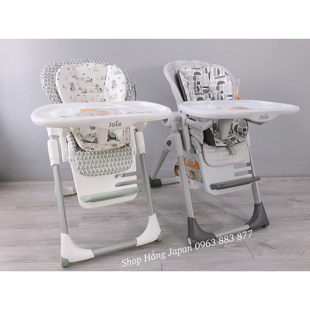 Ghế ăn dặm Joie Mimzy LX 2in1 Anh Quốc cho bé từ 5-4 tuổi nâng hạ độ cao bảo hành 1 năm