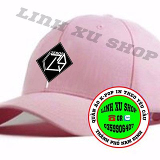 Mũ ZERO9 -nhóm nhạc vpop in theo yêu cầu
