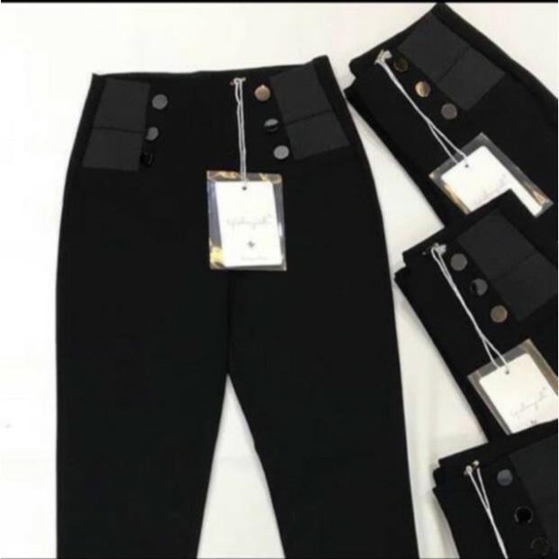 Quần legging cạp cao 6 đinh