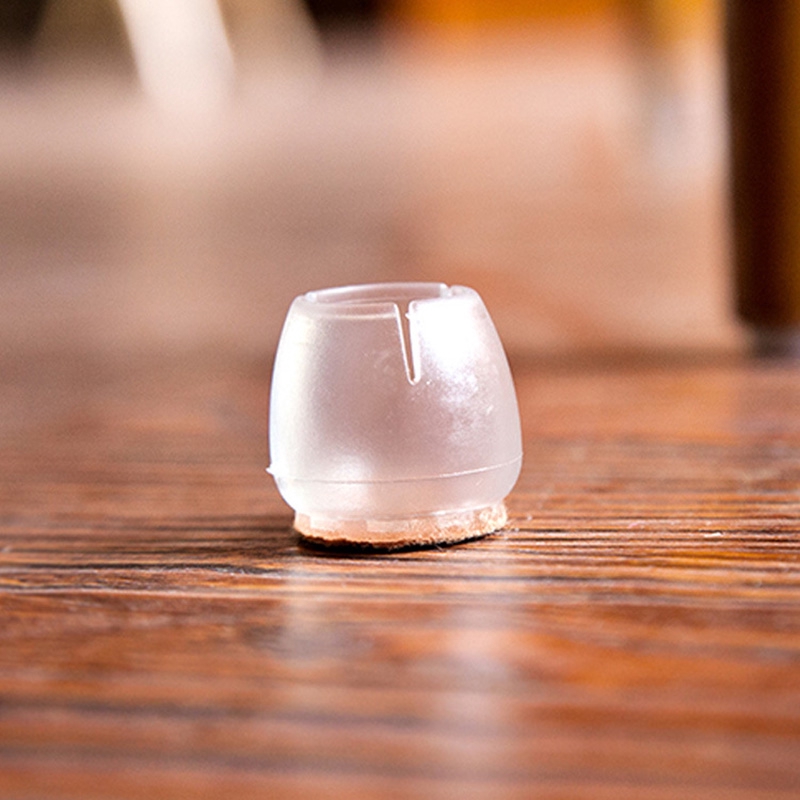 Set 16 Nút Bọc Chân Bàn/Ghế Bằng Silicone Chống Trầy Sàn Nhà