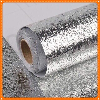 Giấy bạc dán bếp kích thước 60cmx3m