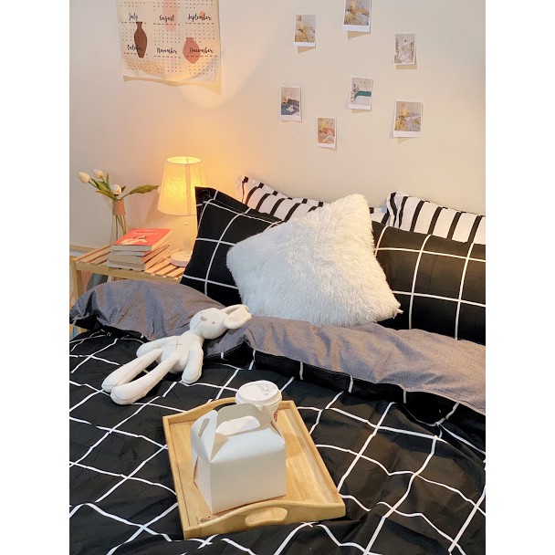 bộ chăn ga gối cotton poly