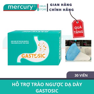 Viên Uống Hỗ Trợ Trào Ngược Dạ Dày Gastosic Cvi 30 Viên